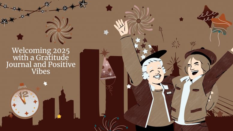 Welcoming 2025 with a Gratitude Journal and Positive Vibes